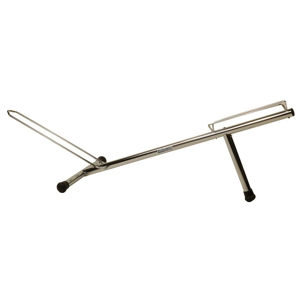 BICISUPPORT Single Fahrradständer, Silver, One Size