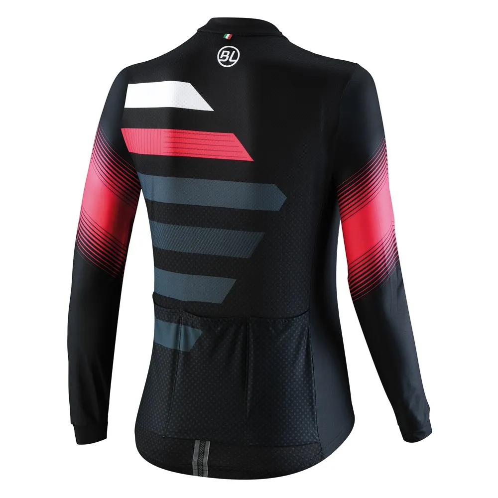 Bicycle Line Tracy Langarm-trikot, Black, XS Bicycle Line Tracy Langarm-trikot, Black, XS