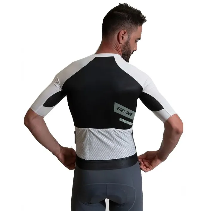 Biemme Armonia Kurzarm-radtrikot, White / green, S Biemme Armonia Kurzarm-radtrikot, White / green, S