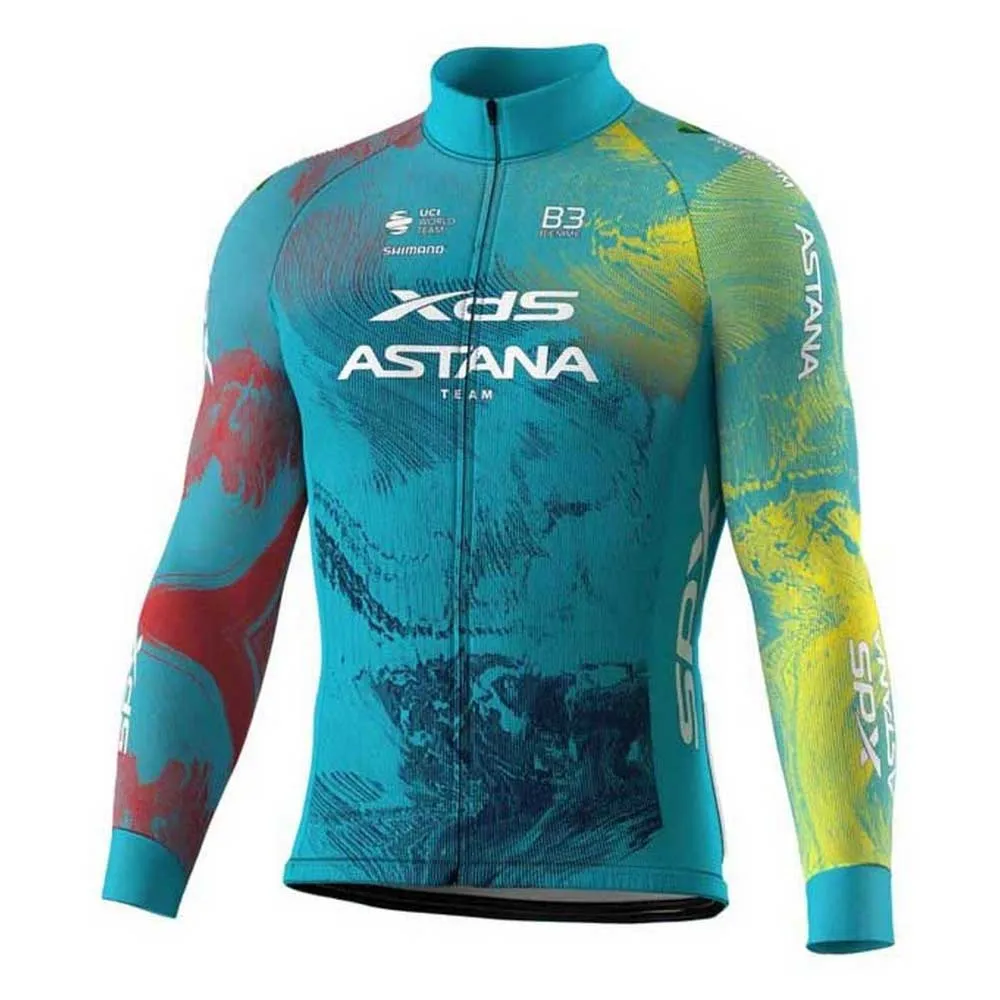 Biemme Xds Astana 2025 Langarm-trikot Biemme Xds Astana 2025 Langarm-trikot