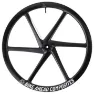 bike ahead composites Biturbo Aero Cl Disc Tubeless 23-24 Gravel-hinterrad, Black, 12 x 142mm, Sram XDR