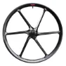 bike ahead composites Biturbo Rennrad-vorderrad, Black, 12 x 100mm
