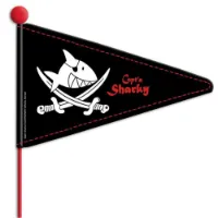 Bike Fashion Capitain Sharky Flagge Bike Fashion Capitain Sharky Flagge