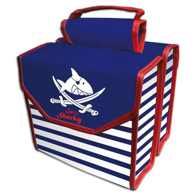 Bike Fashion Capt´n Sharky 6.5l Fahrradtaschen, White / blue / red, One Size Bike Fashion Capt´n Sharky 6.5l Fahrradtaschen, White / blue / red, One Size