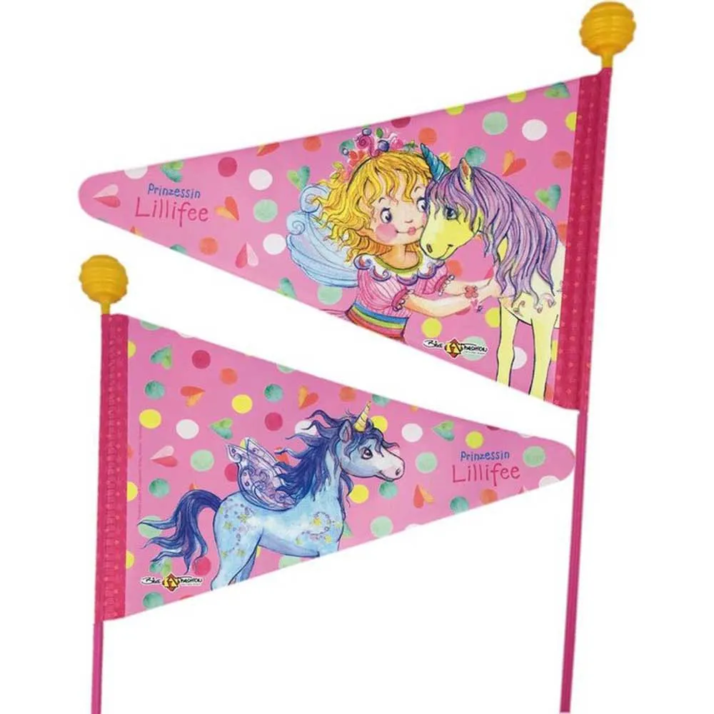 Bike Fashion Lillifee Flagge, Pink, One Size
