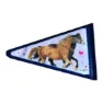 Bike Fashion Pferdefreunde Flagge, Multicolor, One Size