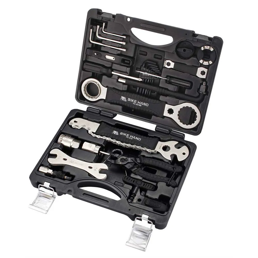Bike Hand 40 Functions Shimano Werkzeugkasten, Black, One Size Bike Hand 40 Functions Shimano Werkzeugkasten, Black, One Size