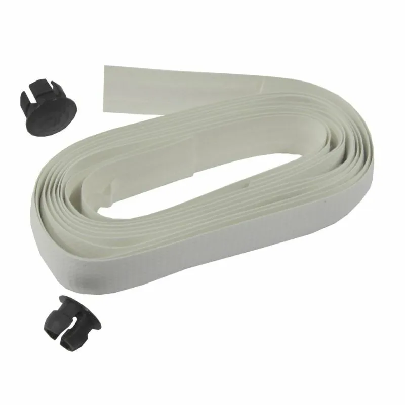 Bike Ribbon Guidolinen mit Stopfen (x2) Unisex, weiß, TU