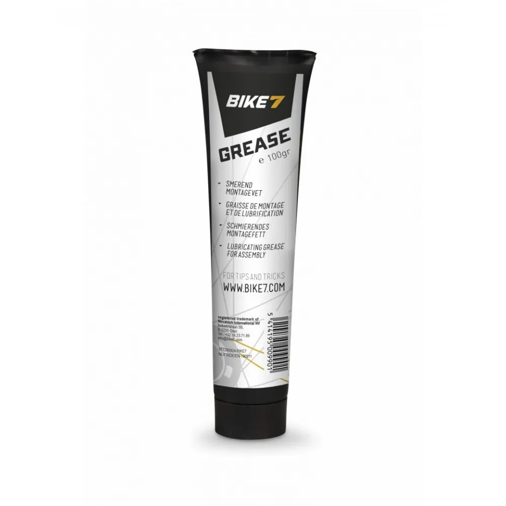 BIKE7 Fett 100g Unisex, weiß, TU BIKE7 Fett 100g Unisex, weiß, TU