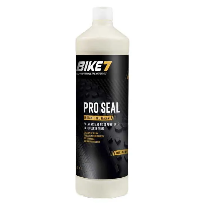 BIKE7 Pro Tubeless Dichtmittel 1l, White / black, One Size BIKE7 Pro Tubeless Dichtmittel 1l, White / black, One Size