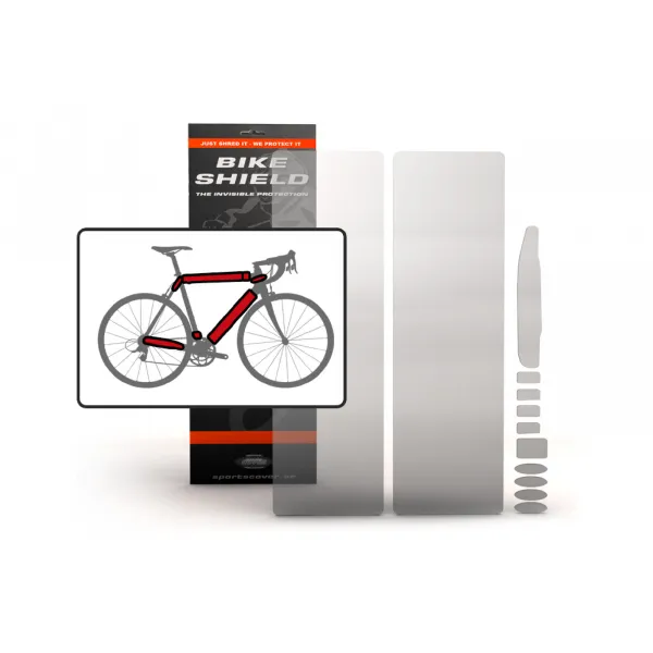 BikeShield Fahrradschutzset Fullpack Oversized Unisex, weiß, TU