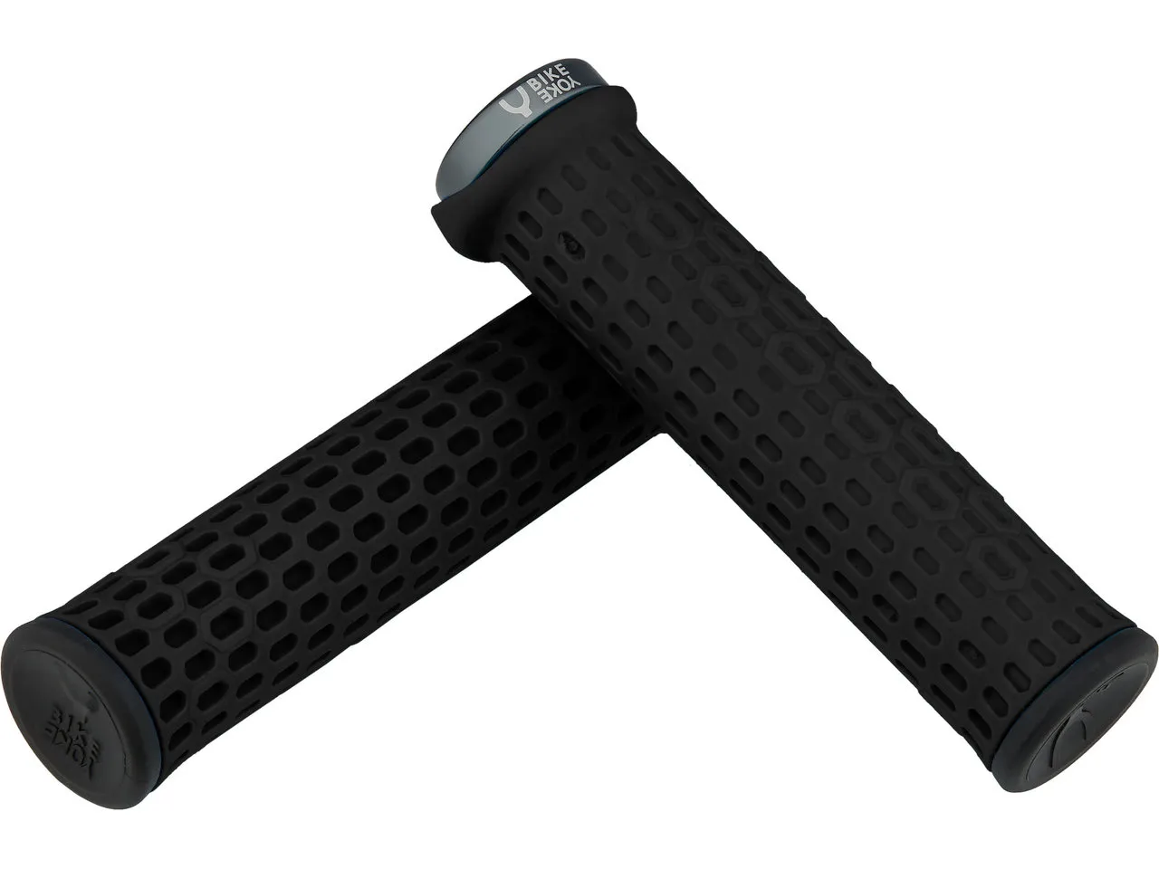 BikeYoke Grippy Lenkergriffe, Schwarz, One Size