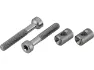 BikeYoke Sattelklemmschrauben Titan, Grau, one_size