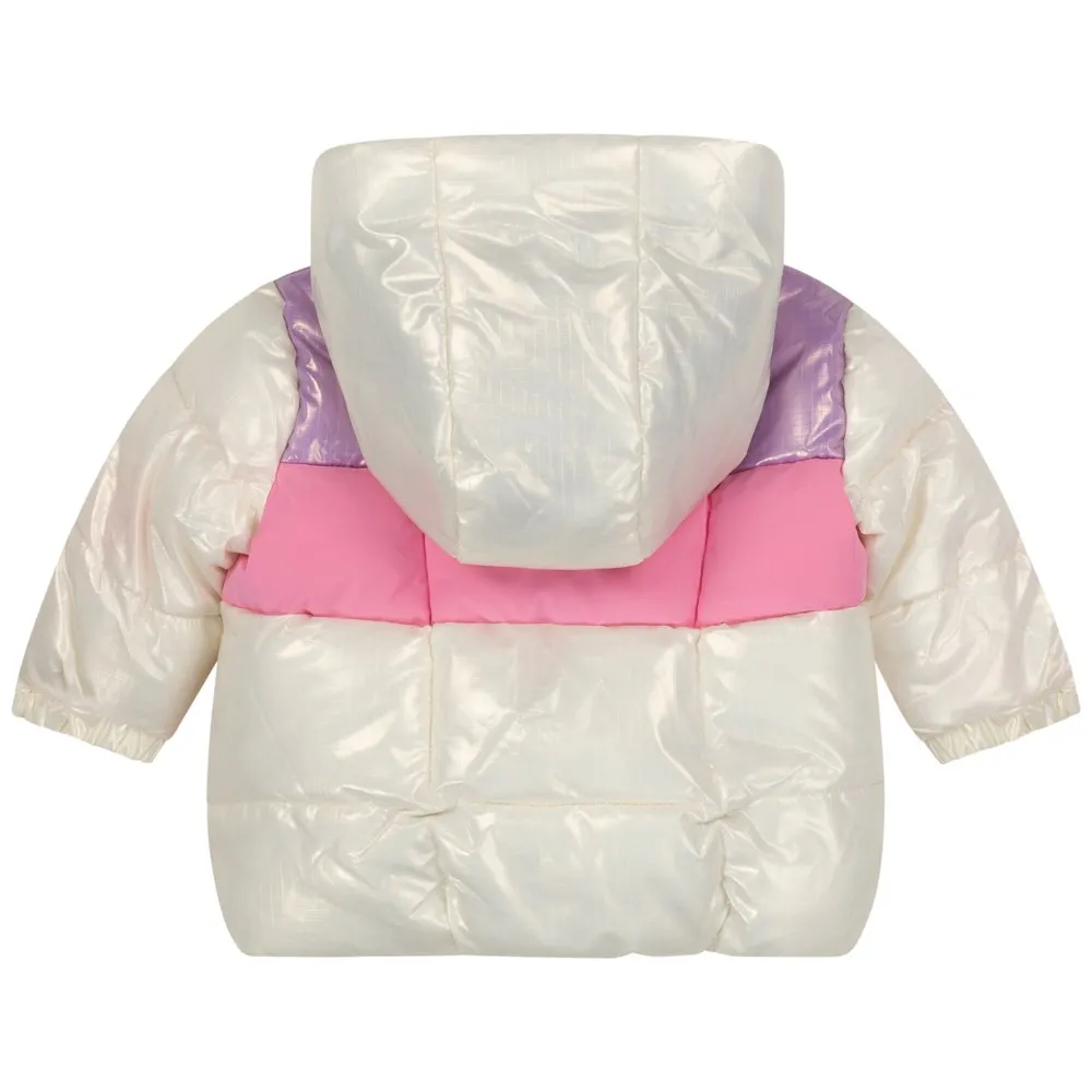 Billieblush U06128 Parka, White, 9MON Billieblush U06128 Parka, White, 9MON