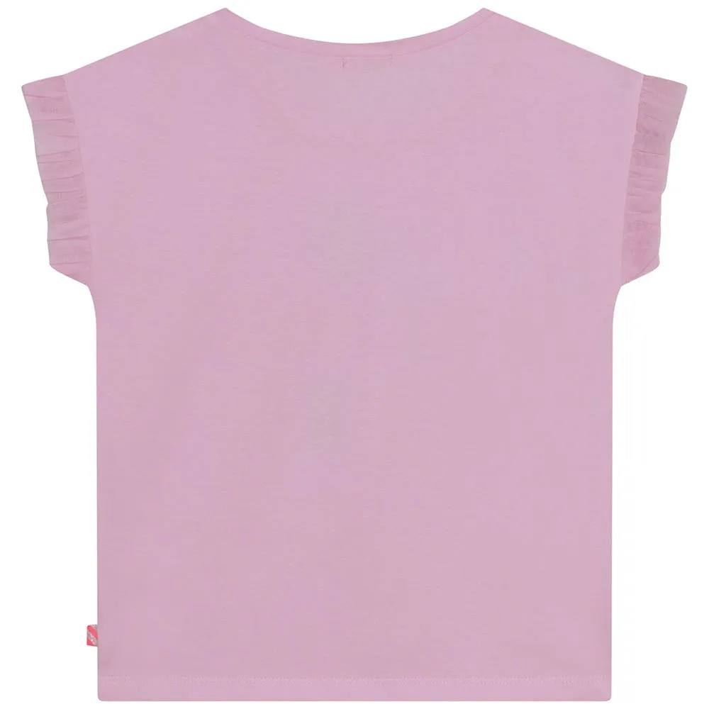 Billieblush U15967 Kurzarm-t-shirt, Pink, 24MON Billieblush U15967 Kurzarm-t-shirt, Pink, 24MON