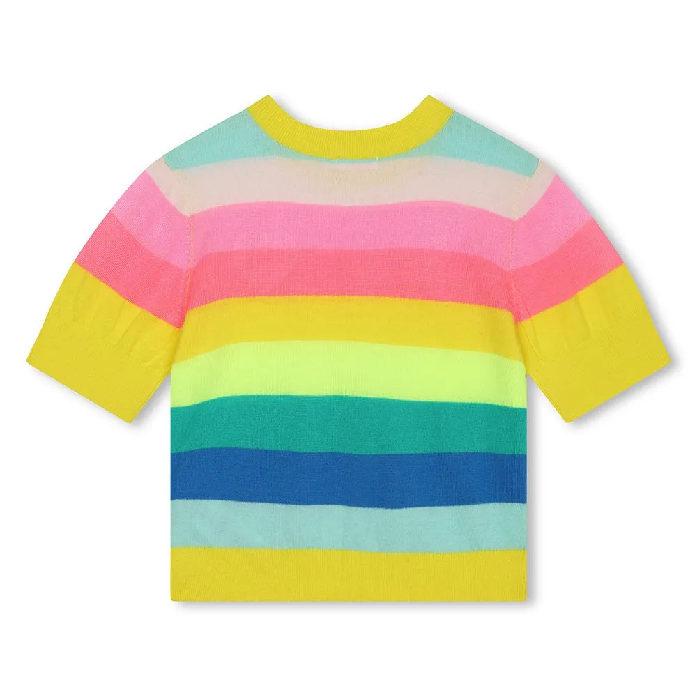 Billieblush U20068 Pullover, Multicolor, 8Y Billieblush U20068 Pullover, Multicolor, 8Y