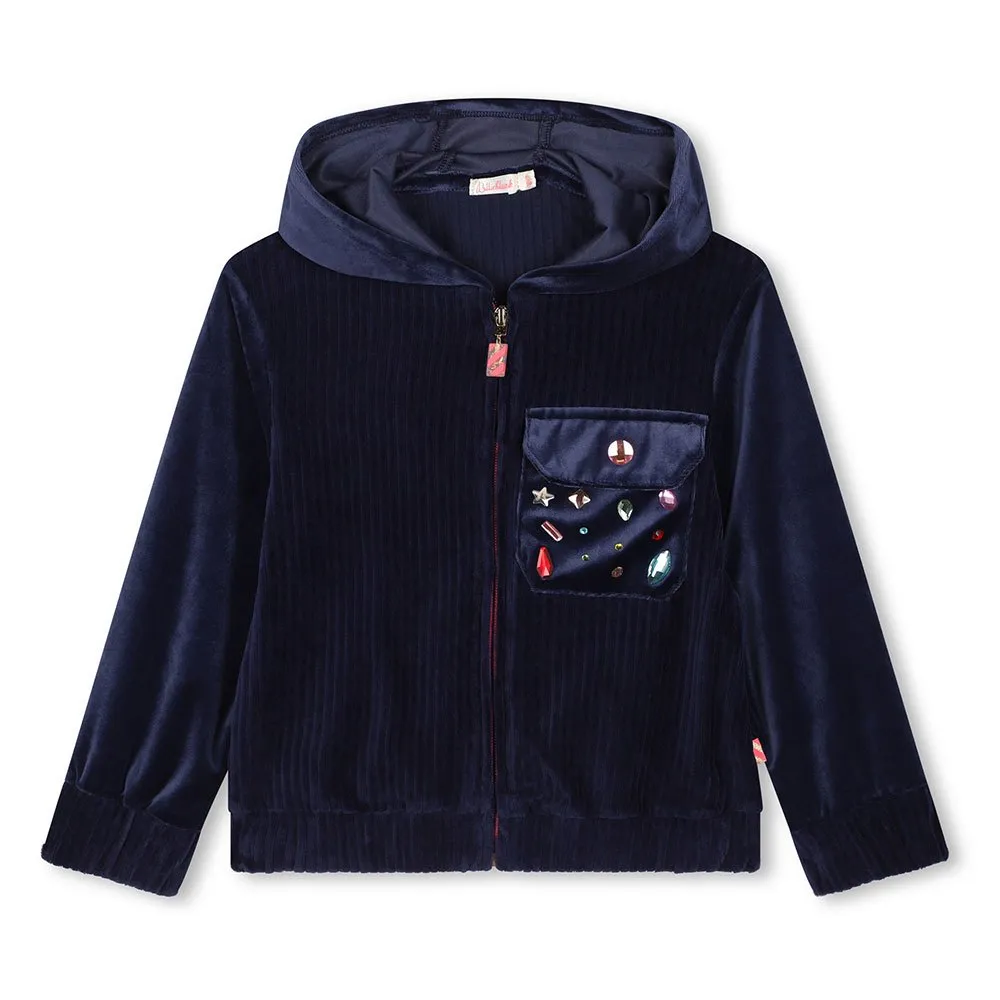 Billieblush U20516 Sweatshirt, Marine, 12Y Billieblush U20516 Sweatshirt, Marine, 12Y