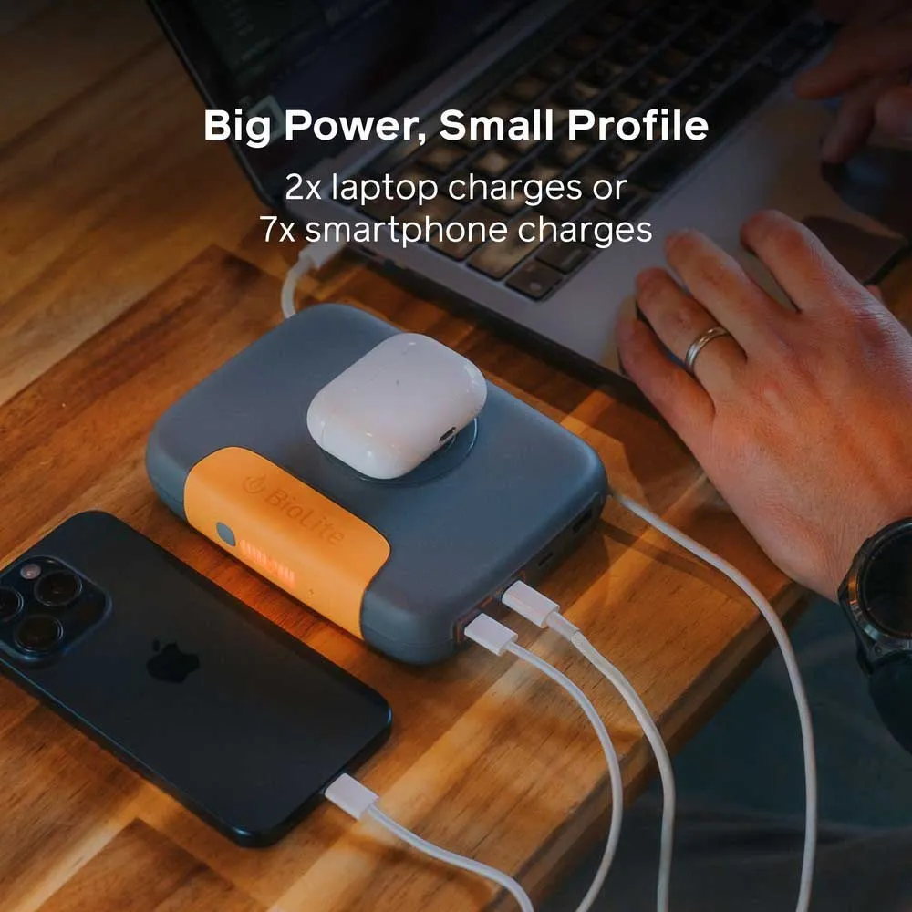 Biolite 100 Max Powerbank, Grey, One Size