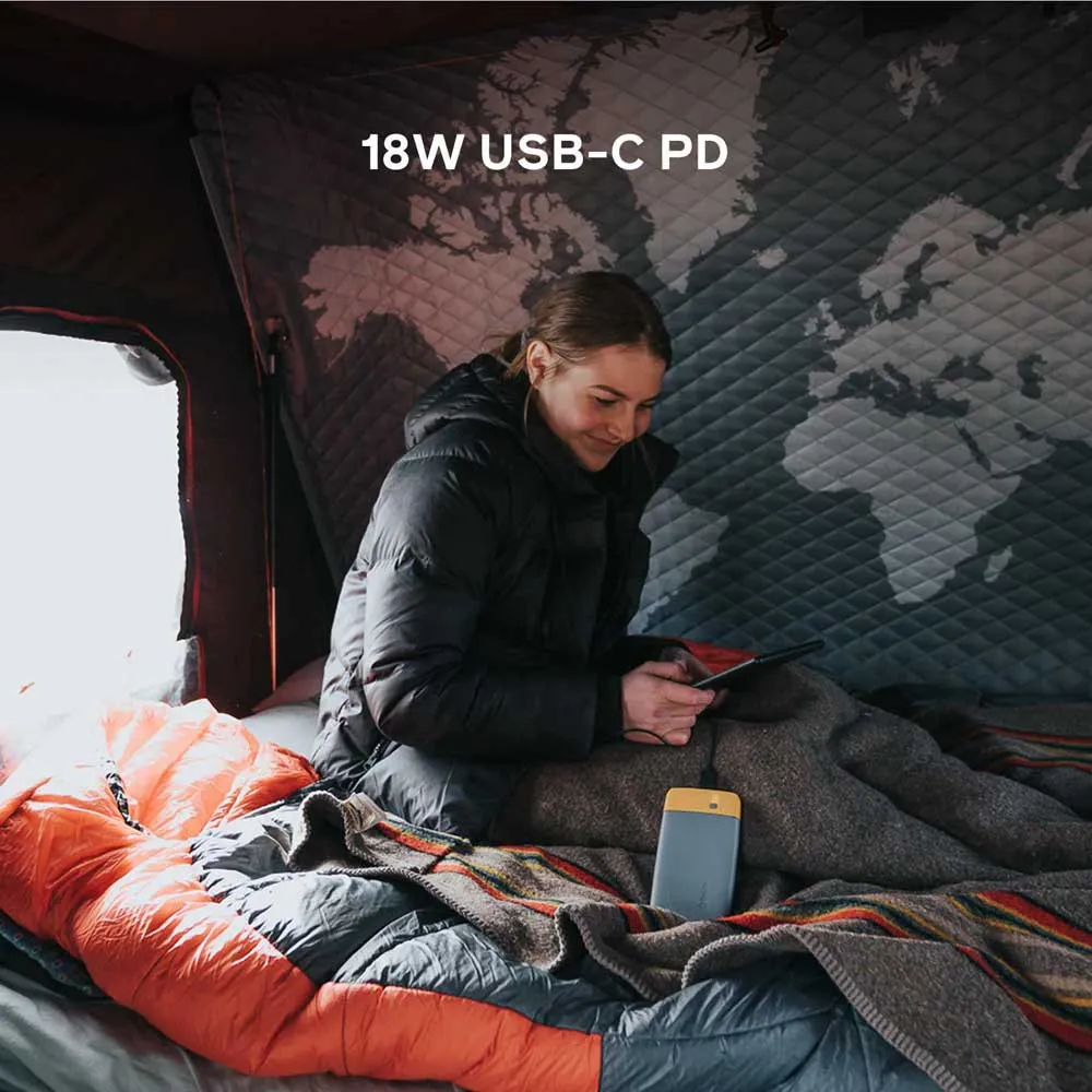 Biolite Charge 80 Pd Powerbank, Black / orange, One Size Biolite Charge 80 Pd Powerbank, Black / orange, One Size