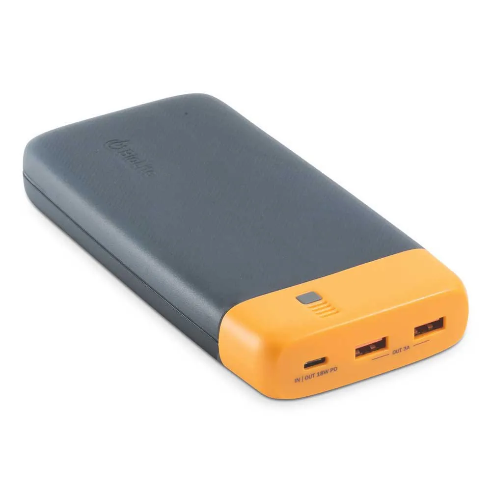 Biolite Charge 80 Pd Powerbank, Black / orange, One Size Biolite Charge 80 Pd Powerbank, Black / orange, One Size