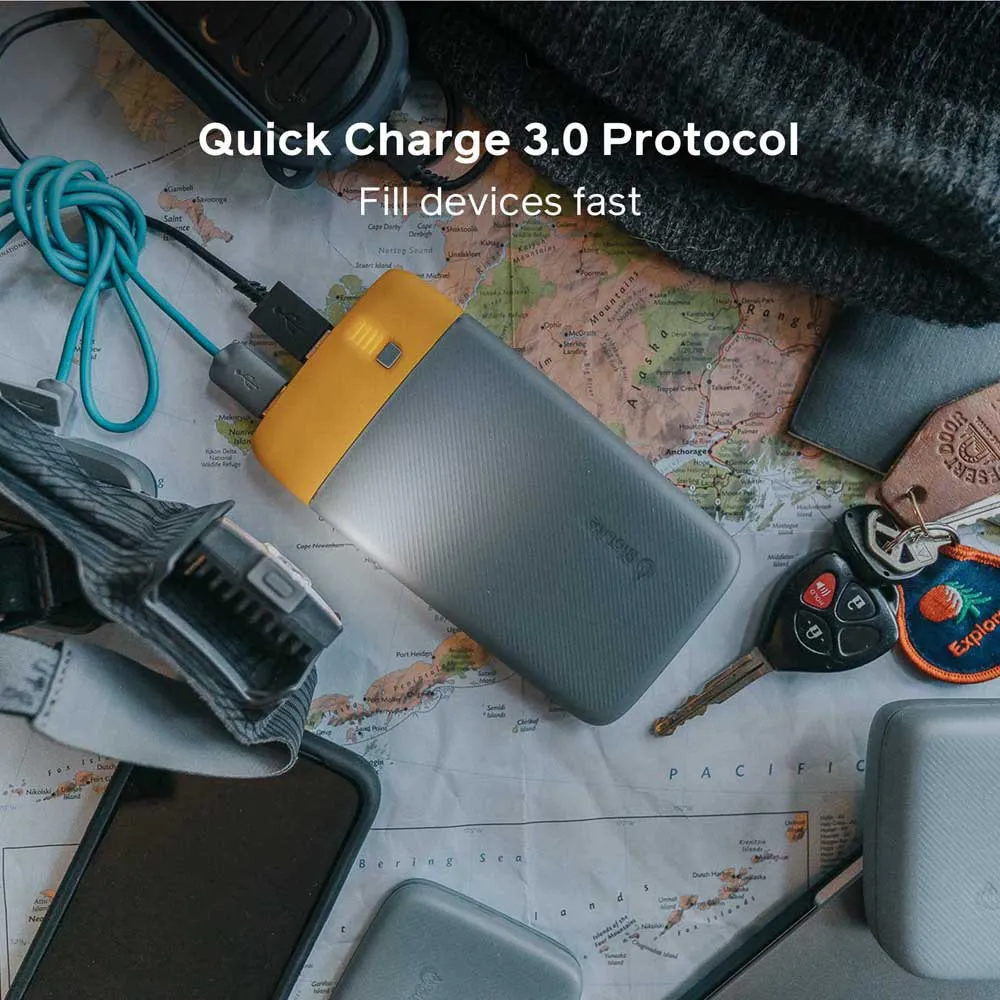 Biolite Charge 80 Pd Powerbank, Black / orange, One Size Biolite Charge 80 Pd Powerbank, Black / orange, One Size