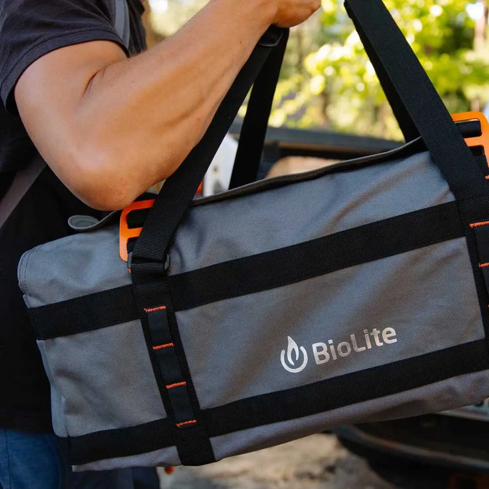 Biolite Tragetasche Für Feuerschale, Black / grey / orange Biolite Tragetasche Für Feuerschale, Black / grey / orange