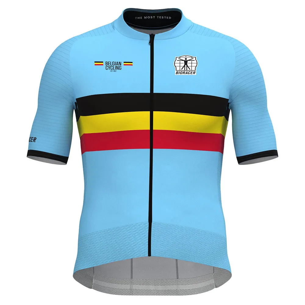Bioracer Official Belgian Kurzarm-radtrikot