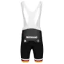 Bioracer Race Proven Germany Trägerhose, Black / white / germany flag