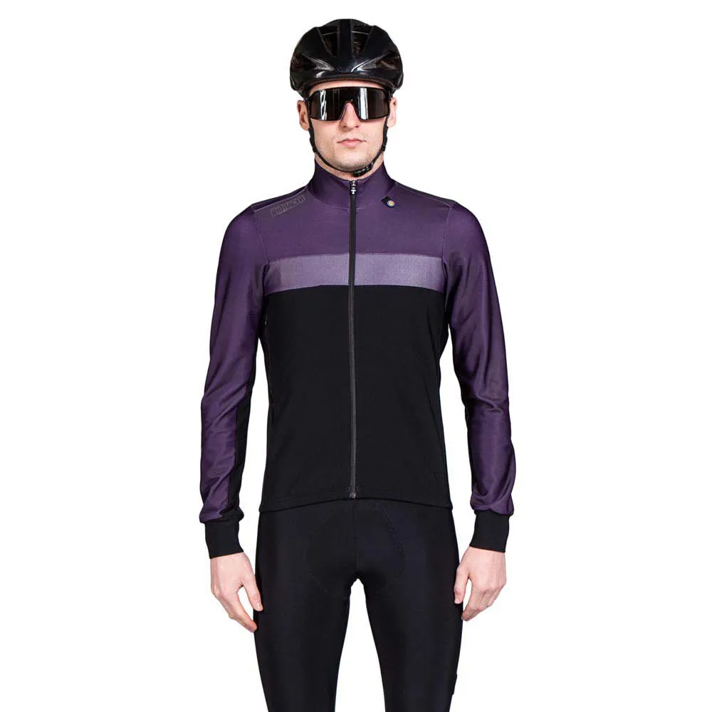 Bioracer Spitfire Tempest Thermal Langarm-trikot, Purple black, M