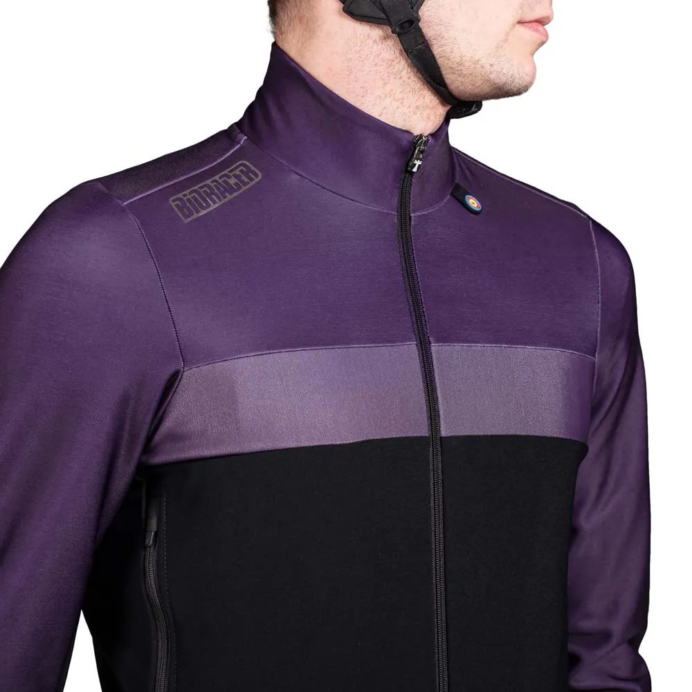 Bioracer Spitfire Tempest Thermal Langarm-trikot, Purple black, M