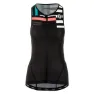 Bioracer Top Zipper ärmelloses Triathlon-trikot, Beach zebra, M