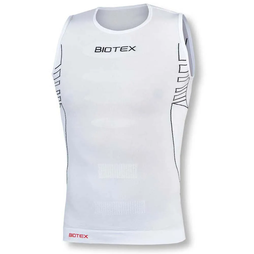 Biotex Elastic Bioflex Powerflex Ärmelloses Baselayer, Black