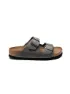 Birkenstock Herren Pantoletten Arizon Soft Footbed, Grau