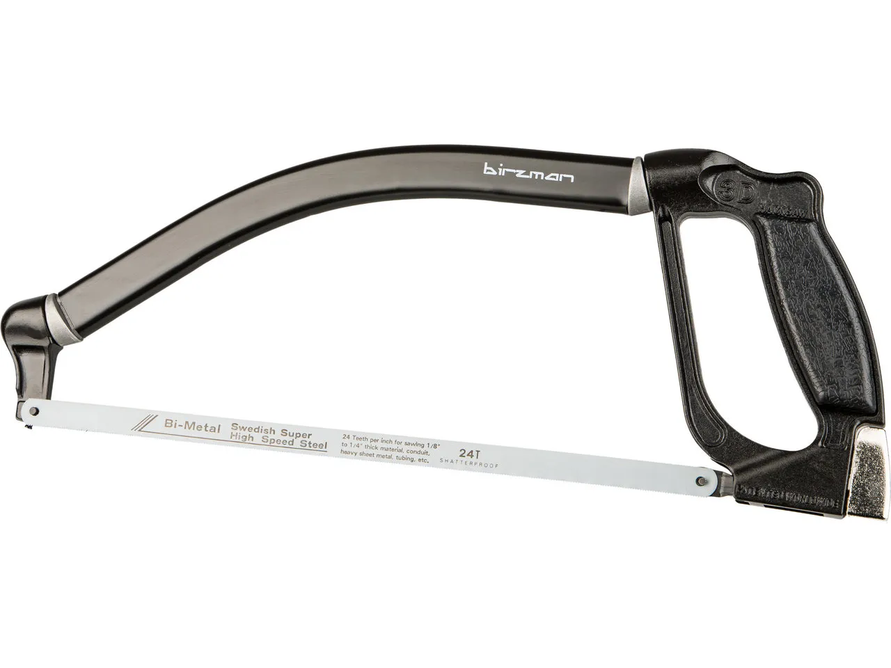 Birzman 12" Hacksaw Säge, Schwarz, one_size Birzman 12" Hacksaw Säge, Schwarz, one_size