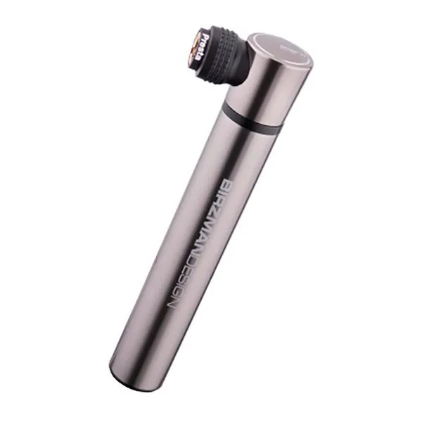 Birzman Apogee Mini-pumpe, Silver, 120psi
