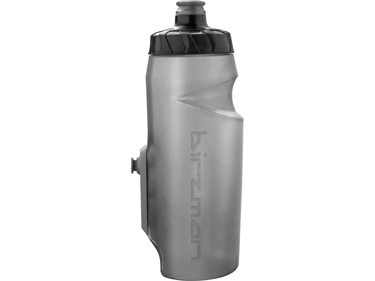 Birzman BottleCleat halterlose Trinkflasche mit Haltebolzen, Schwarz, 650ml Birzman BottleCleat halterlose Trinkflasche mit Haltebolzen, Schwarz, 650ml