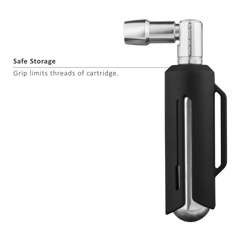 Birzman E-grip Turn Co2-kartusche, Black / silver, 16g Birzman E-grip Turn Co2-kartusche, Black / silver, 16g