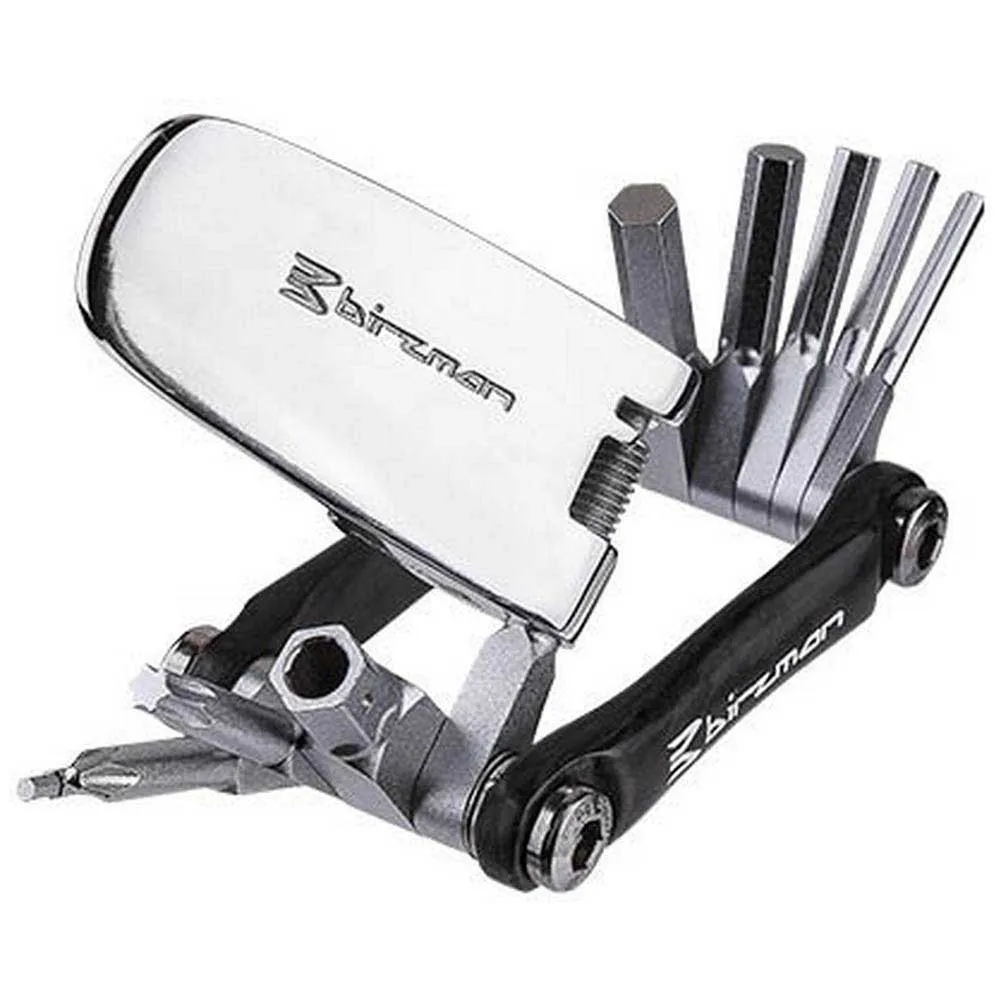 Birzman Feexman Cicada C10 Carbon Multitool, Black / silver, One Size Birzman Feexman Cicada C10 Carbon Multitool, Black / silver, One Size