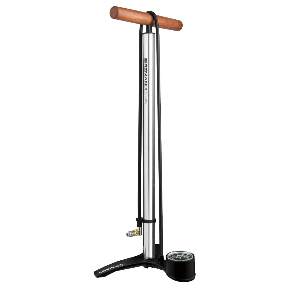 Birzman Helix Mtb Standpumpe, Silver, 160psi Birzman Helix Mtb Standpumpe, Silver, 160psi