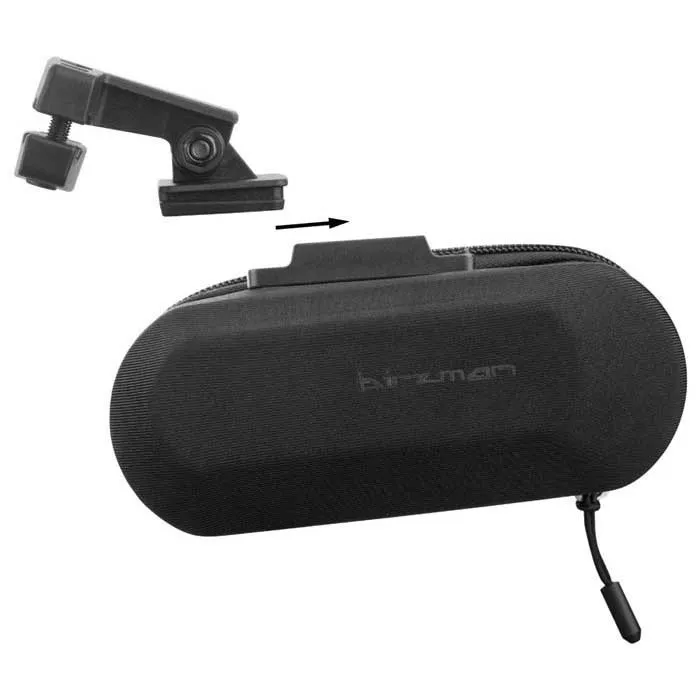 Birzman Oval Satteltasche 0.5l, Black, One Size Birzman Oval Satteltasche 0.5l, Black, One Size