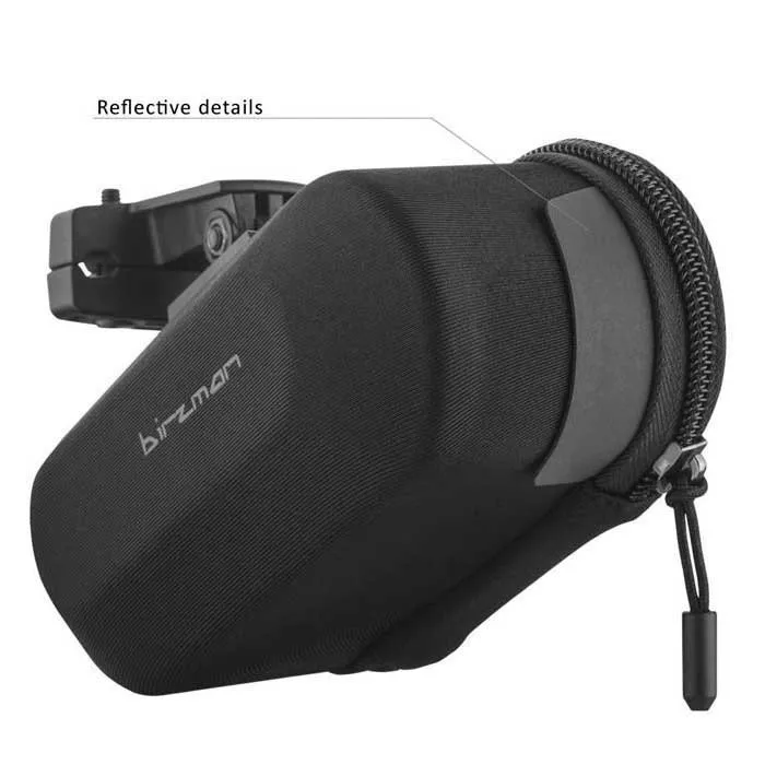 Birzman Oval Satteltasche 0.5l, Black, One Size Birzman Oval Satteltasche 0.5l, Black, One Size