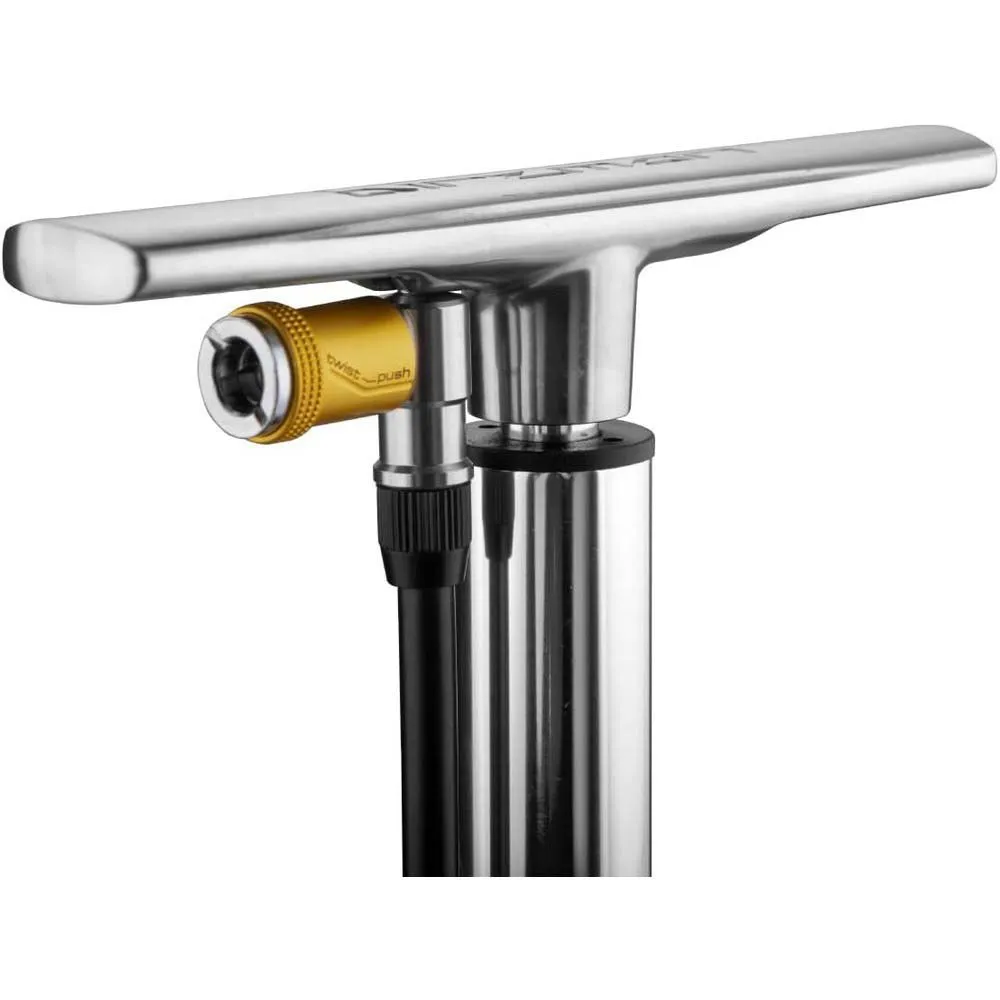 Birzman Tiny Tanker Helix Standpumpe, Silver, 220psi Birzman Tiny Tanker Helix Standpumpe, Silver, 220psi