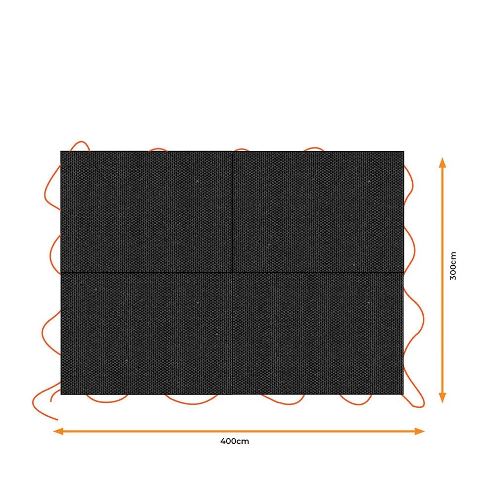 Black & Decker Plane Für Anhänger 3x4 M, Black, One Size Black & Decker Plane Für Anhänger 3x4 M, Black, One Size