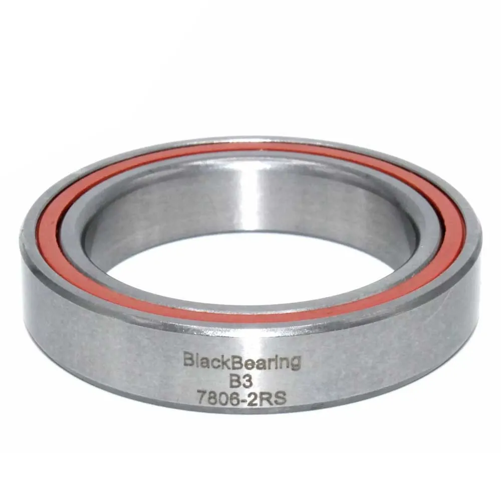 BLACK BEARING B5 7806-2rs Pedallager, Silver, One Size BLACK BEARING B5 7806-2rs Pedallager, Silver, One Size
