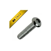 BLACK BEARING Beutel mit 25 Edelstahlschrauben M5 x 8 TBHC Unisex BLACK BEARING Beutel mit 25 Edelstahlschrauben M5 x 8 TBHC Unisex