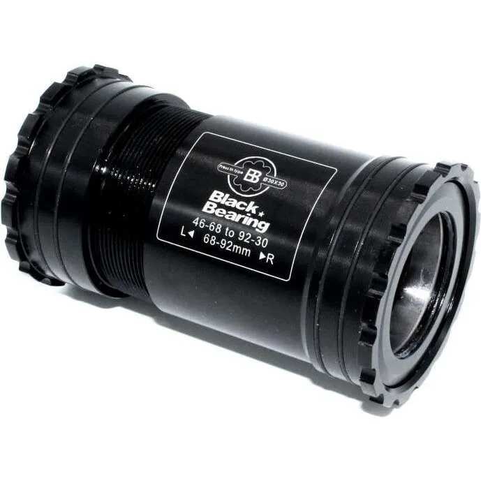 BLACK BEARING Innenlagergehäuse 46-68/92-30 - B5S Unisex, schwarz, TU BLACK BEARING Innenlagergehäuse 46-68/92-30 - B5S Unisex, schwarz, TU