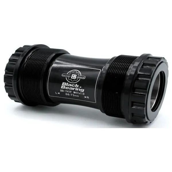 BLACK BEARING Innenlagergehäuse T47-68/73-DUB Unisex, schwarz, TU BLACK BEARING Innenlagergehäuse T47-68/73-DUB Unisex, schwarz, TU