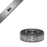 BLACK BEARING Kugellager B3 - 6001-2RS - 12 x 28 x 8 Unisex, silber, TU