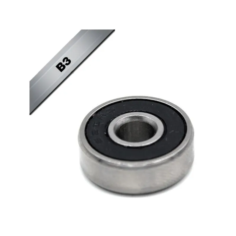 BLACK BEARING Kugellager B3 - 626-2RS - 6 x 19 x 6 Unisex, silber, TU