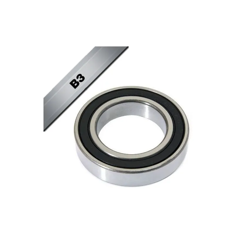 BLACK BEARING Kugellager B3 - 6702-2RS - 15 x 21 x 4 Unisex, silber, TU